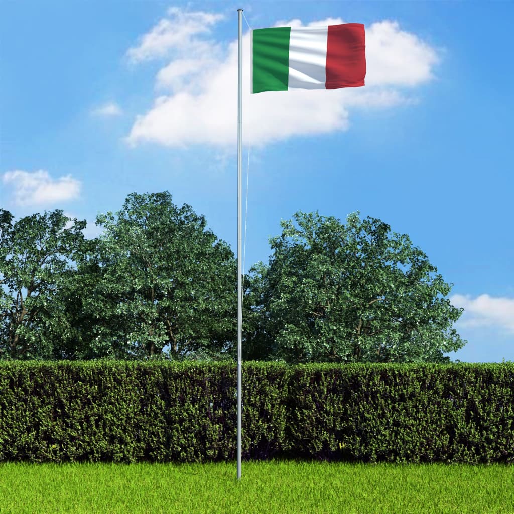 vidaXL Drapeau Italie...