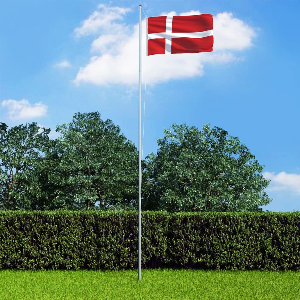 vidaXL Drapeau Danemark...