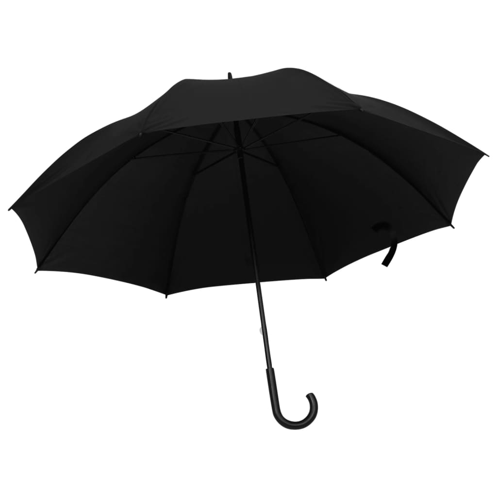 vidaXL Parapluie Noir 130 cm