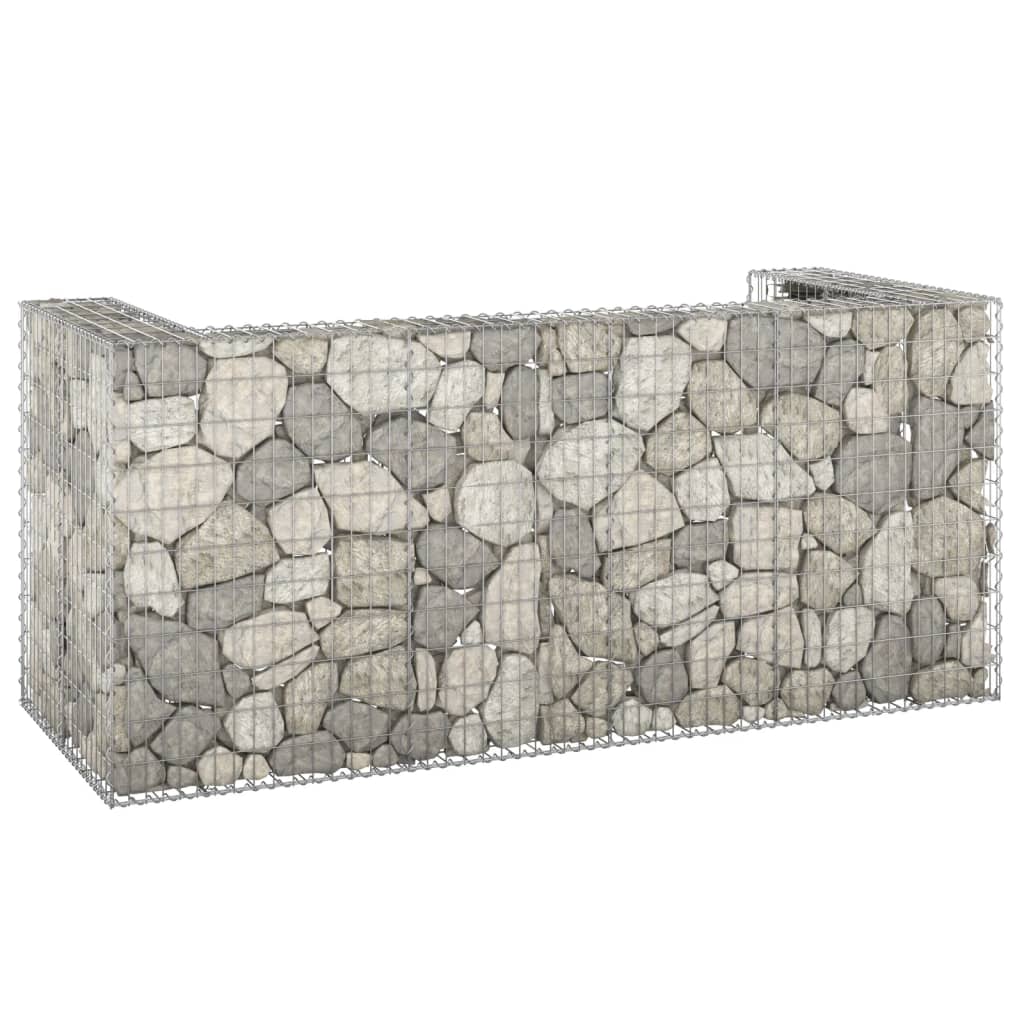 vidaXL Mur en gabion pour...