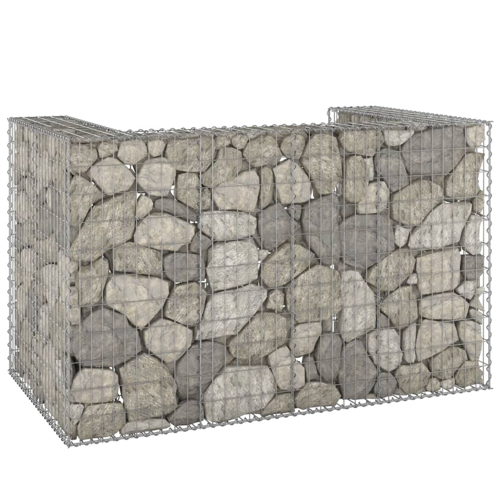 vidaXL Mur en gabion pour...