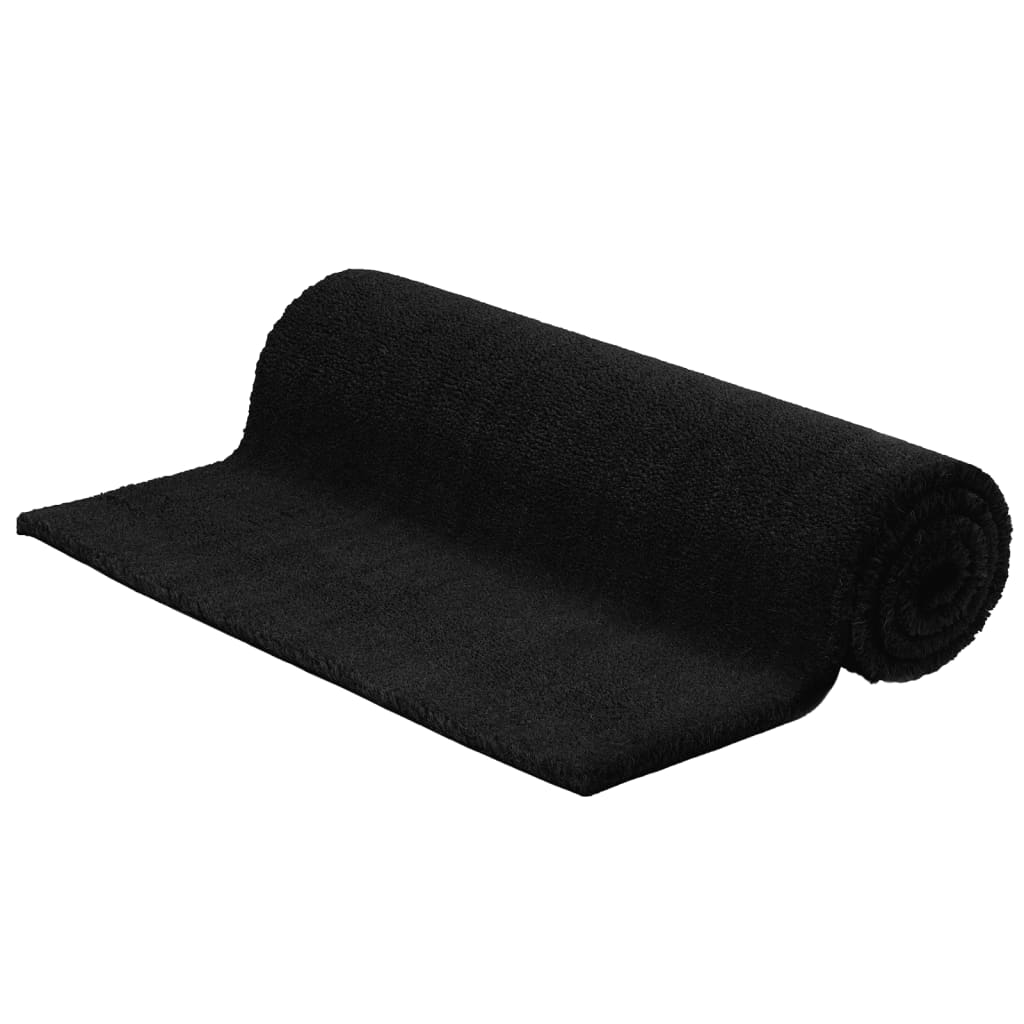 vidaXL Tapis de porte noir...