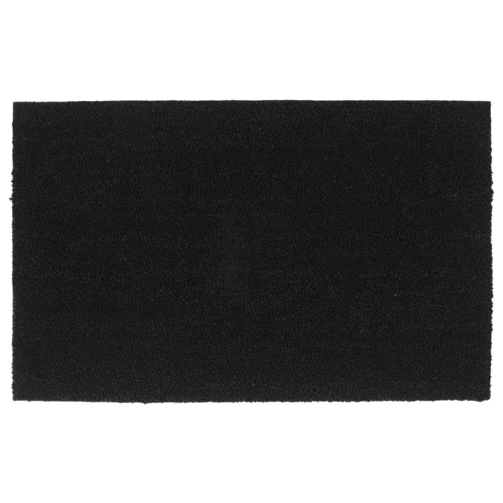 vidaXL Tapis de porte noir...