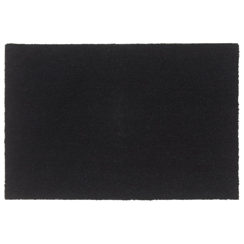 vidaXL Tapis de porte noir...