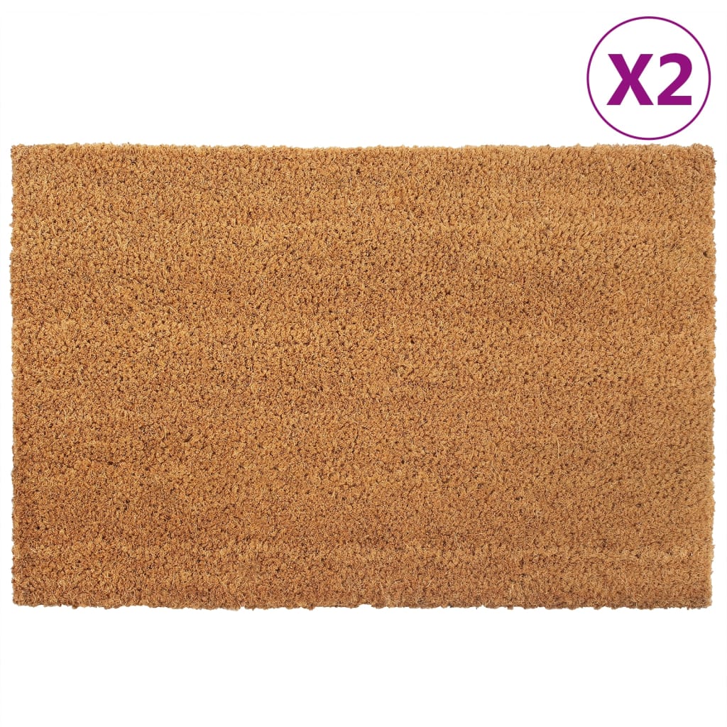 vidaXL Tapis de porte 2 pcs...