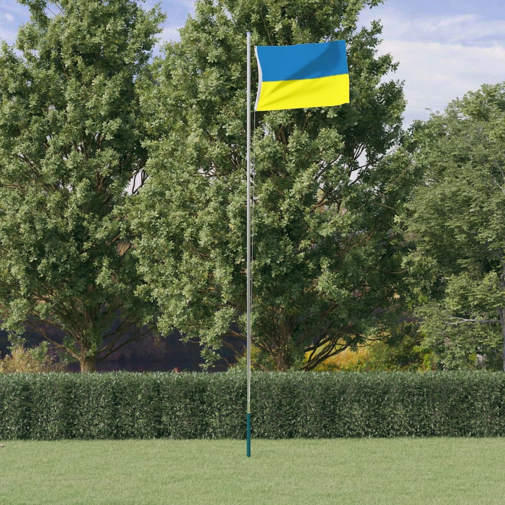 vidaXL Drapeau de l'Ukraine...