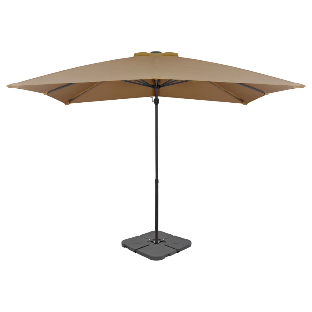 vidaXL Parasol avec base...