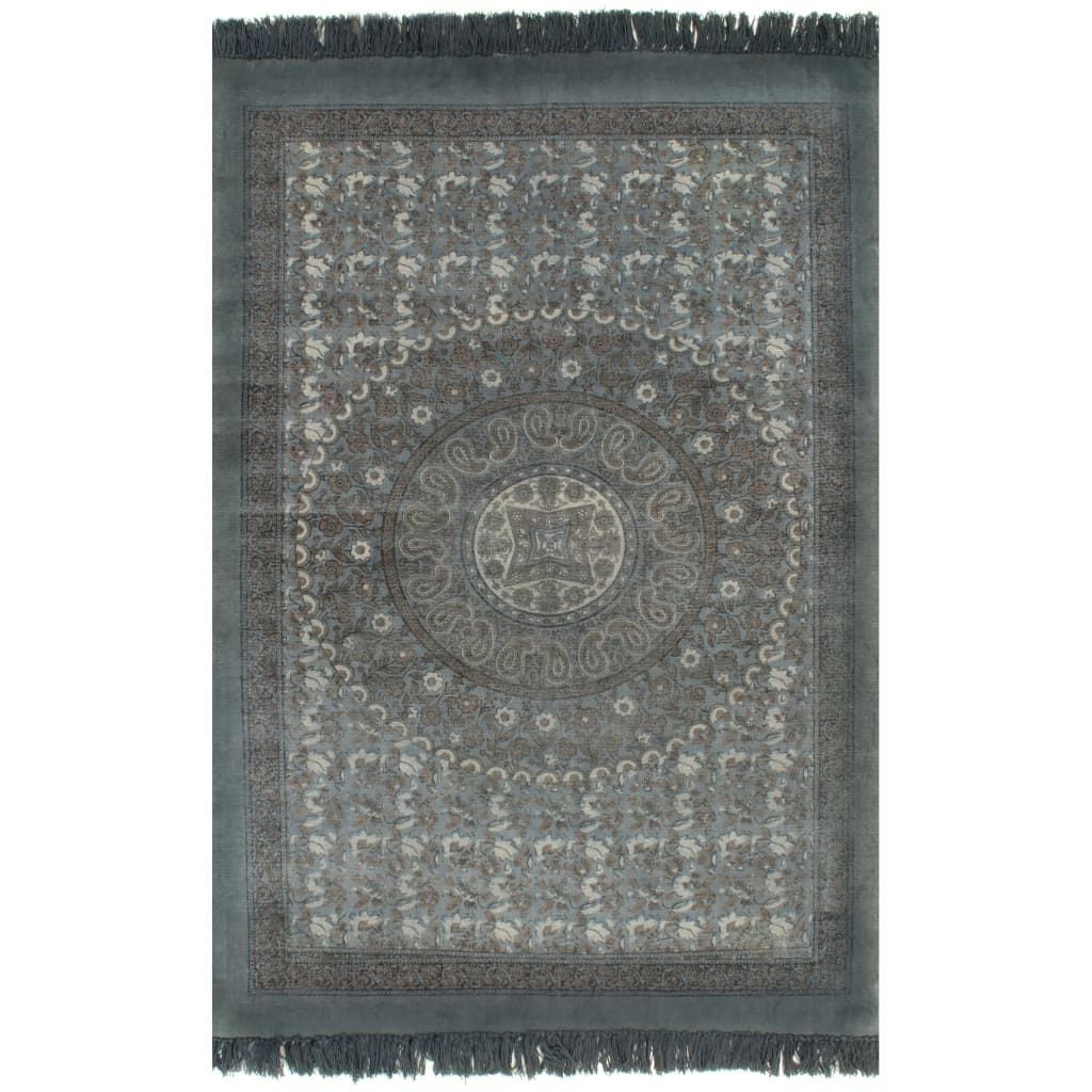 vidaXL Tapis Kilim Coton...