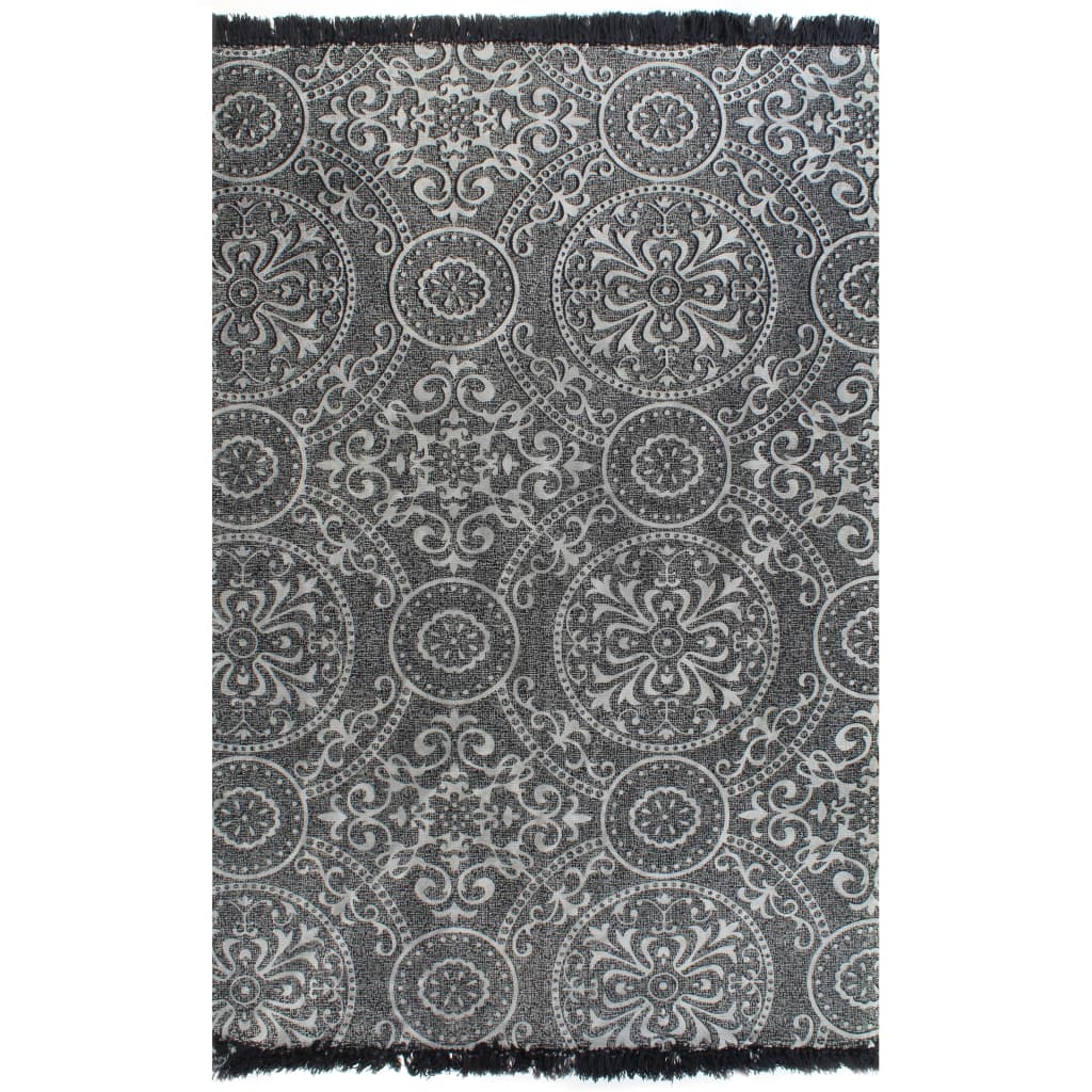 vidaXL Tapis Kilim Coton...