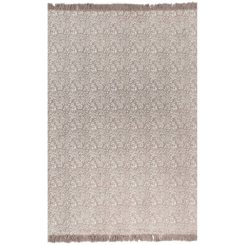 vidaXL Tapis Kilim Coton...