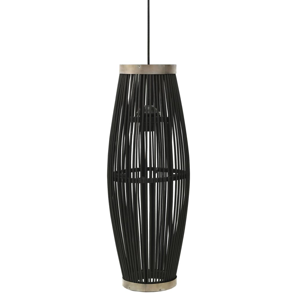 vidaXL Lampe suspendue Noir...